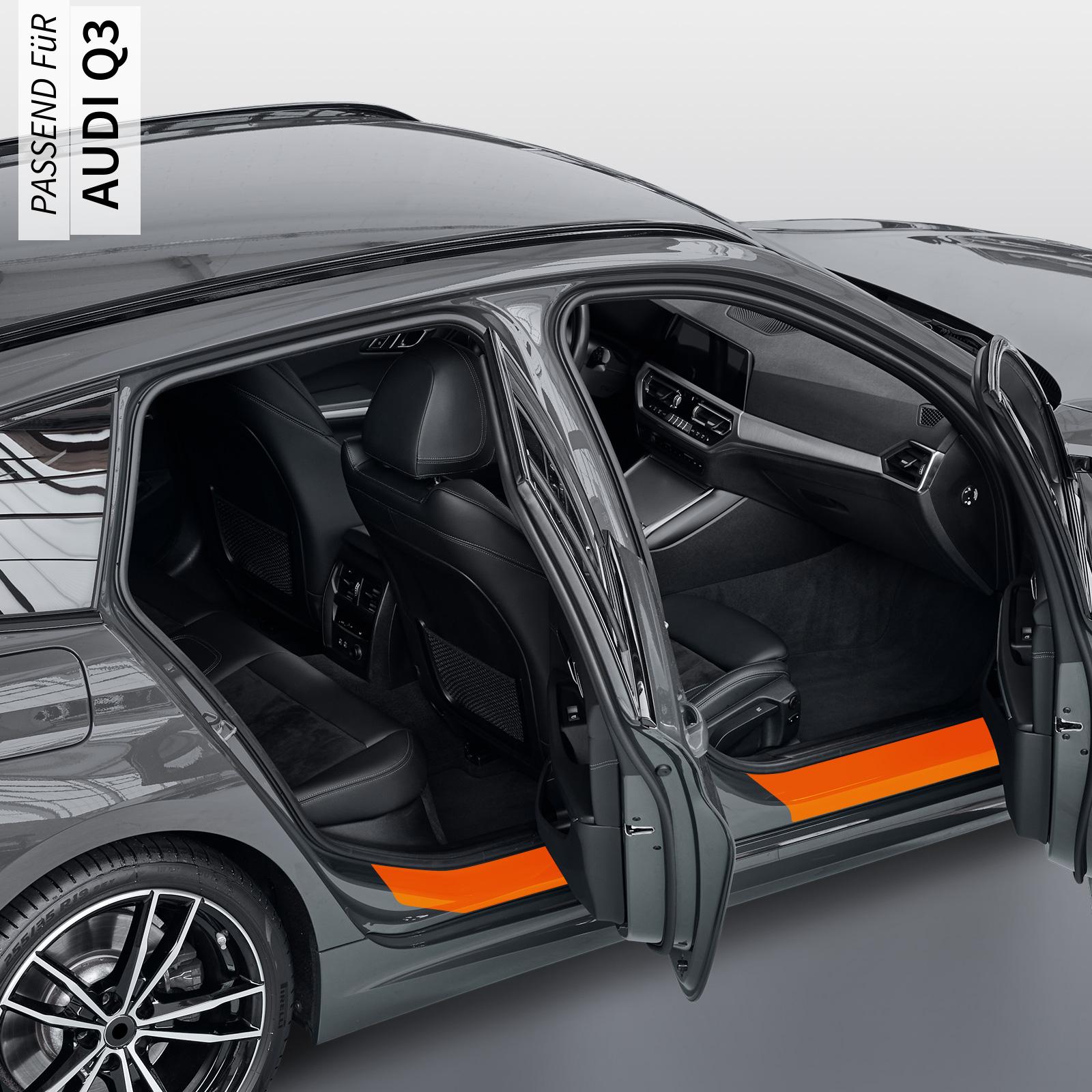 Einstiegsleistenschutzfolie für Audi Q3 Typ FJ, S-LINE, ab BJ 10/2025